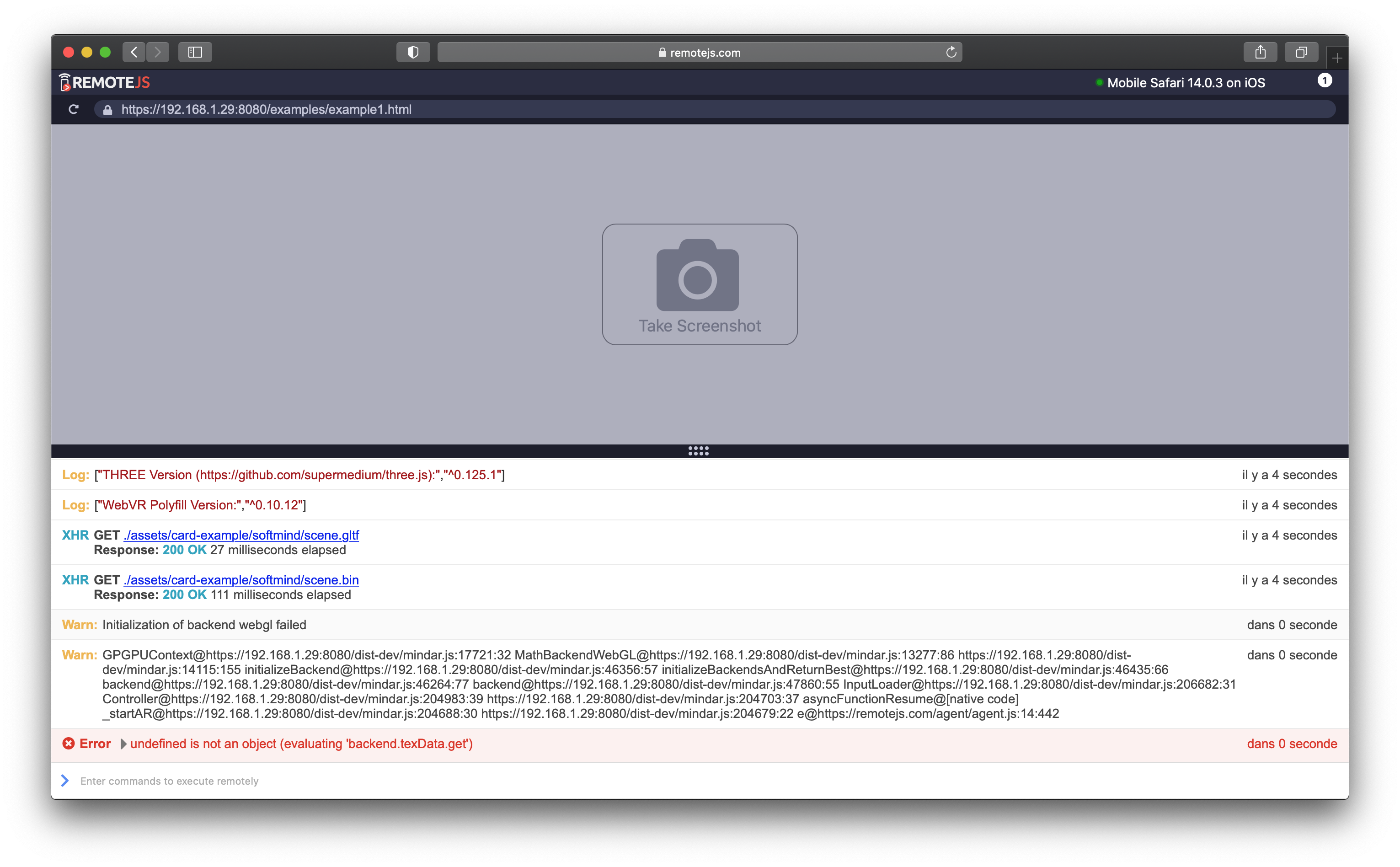 Basic Example Doesn t Display On IPhone Issue 19 Hiukim mind ar js