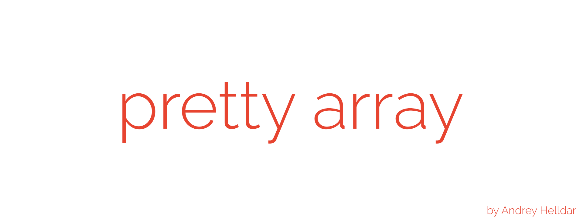 pretty-array