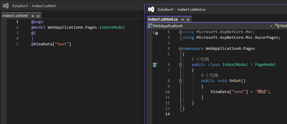 net core 7 razor pages release ViewData page garbled on docker · Issue ...