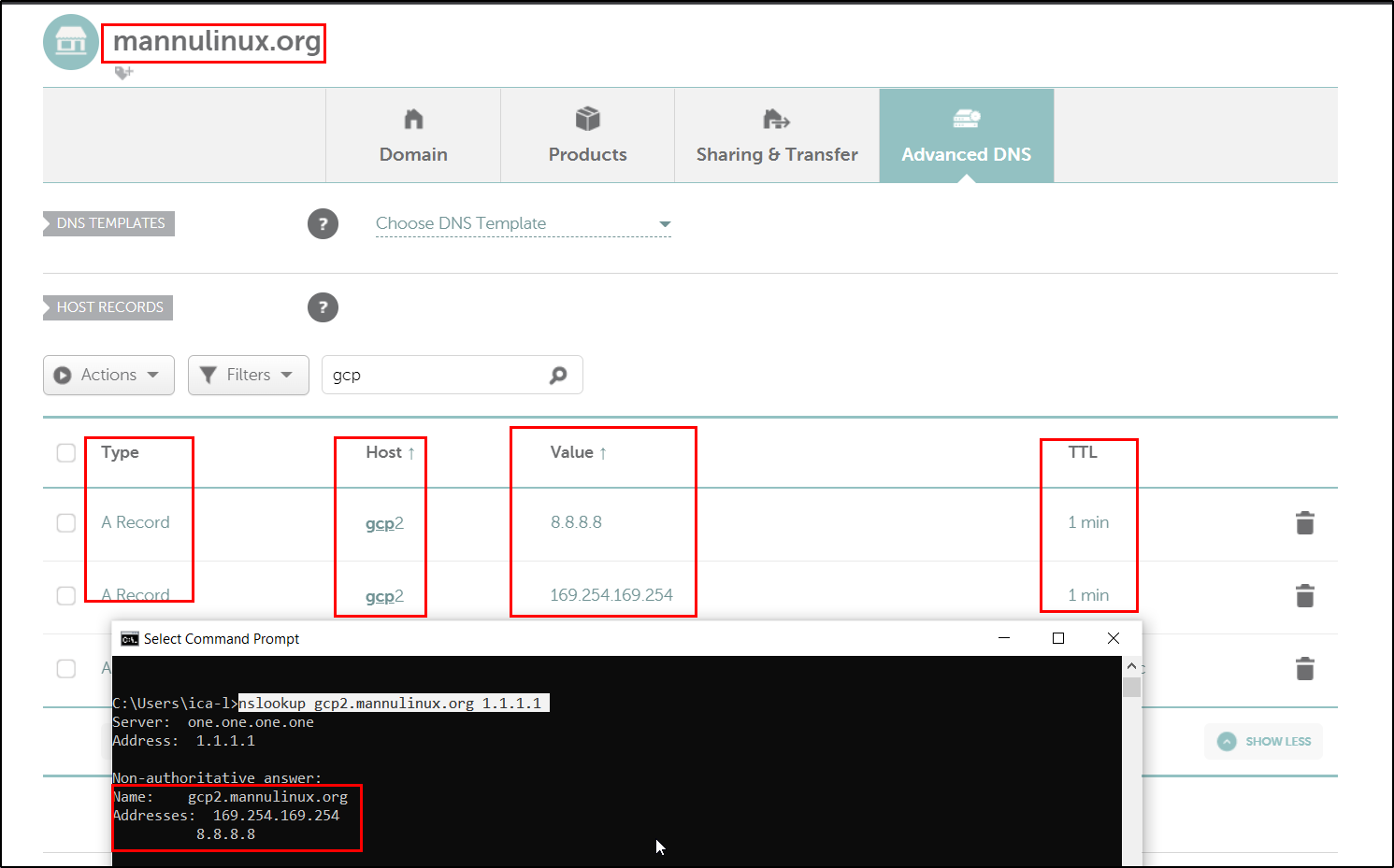 Advanced DNS