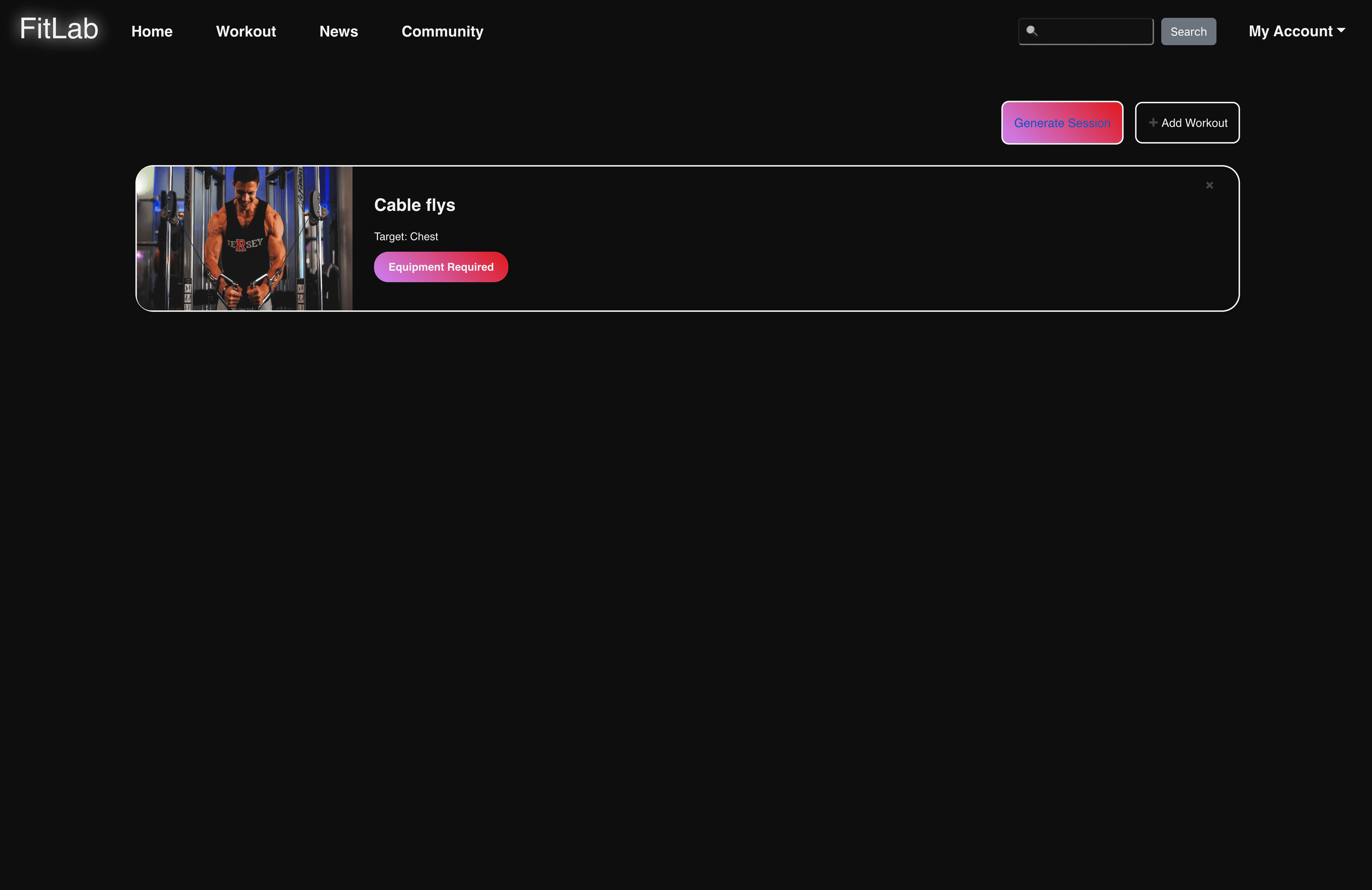 GitHub - jacobmtruong/FitLab: MERN Project