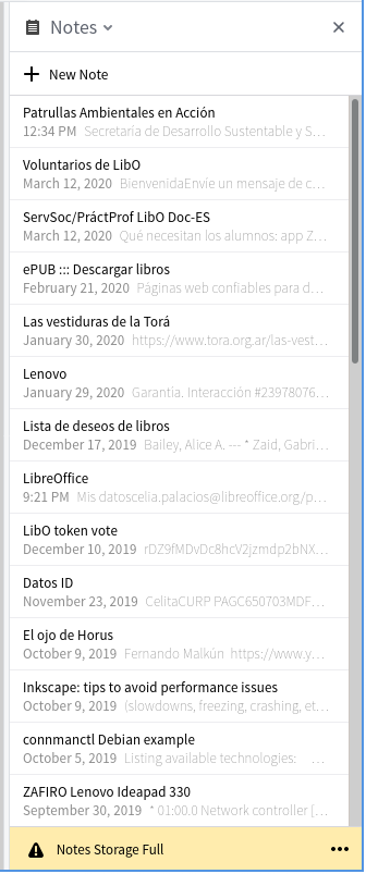 fireefox-Notes_storage-full-message