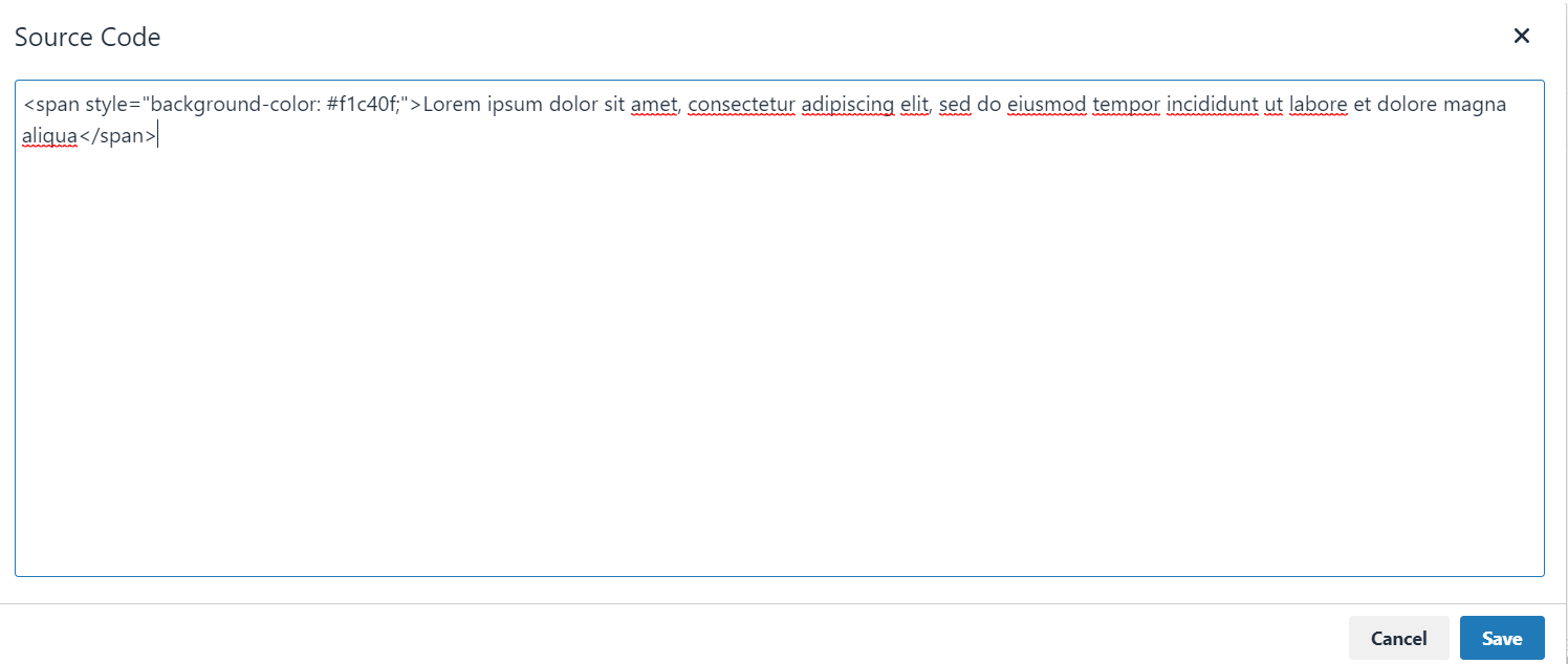 Text formattting is not working for "editor.selection.getContent ...