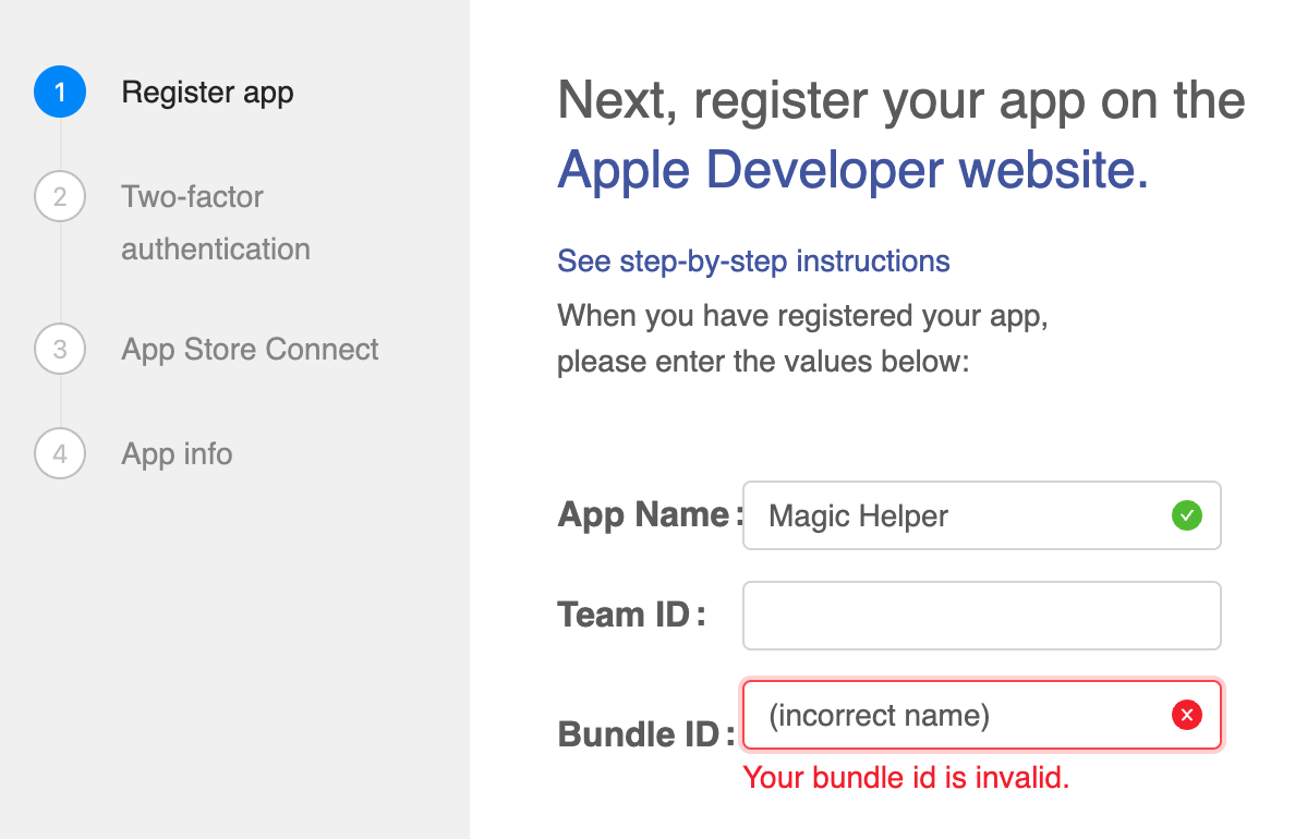 App bundle id continually resets issue 1221 thunkable thunkable