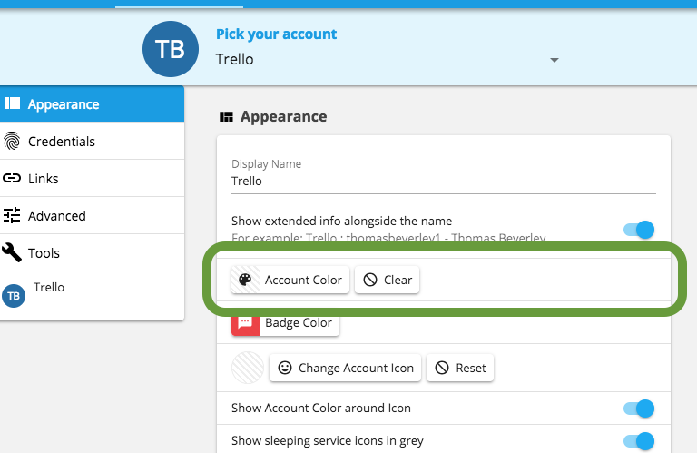 Unable to change account icon in sidebar. · Issue #970 · wavebox ...
