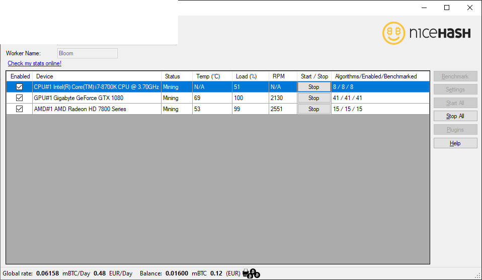 Nicehash Rig Error Rig Details Disappear When Clicking