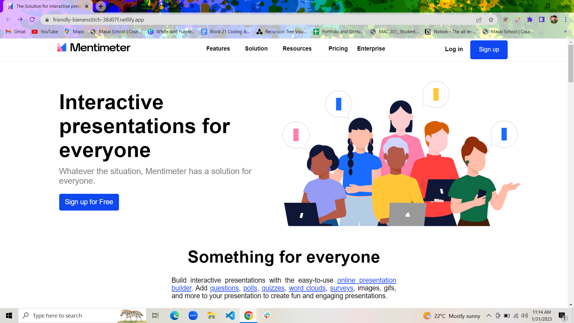Homepage