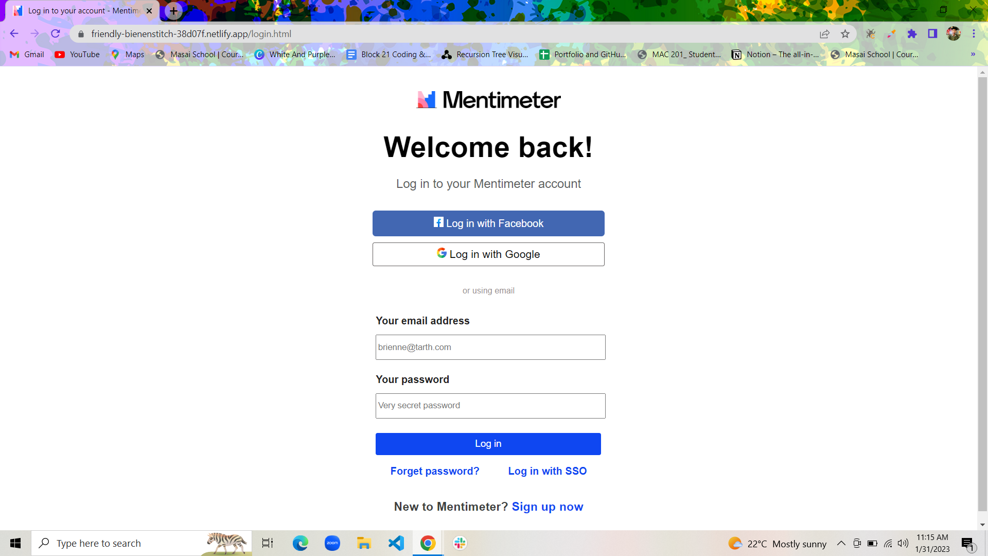Login