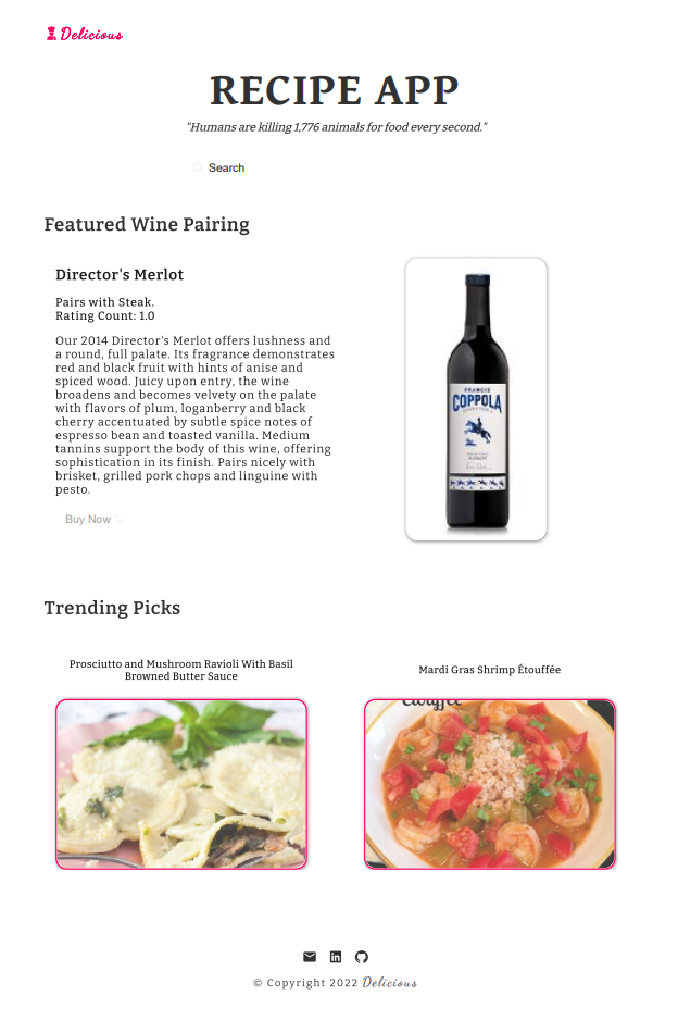 GitHub - Arianejay/Food-Recipe-App-React-Js: A Food Recipe App built ...