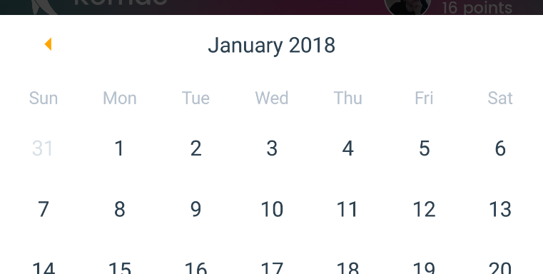 Arrow is missing · Issue #316 · wix/react-native-calendars · GitHub