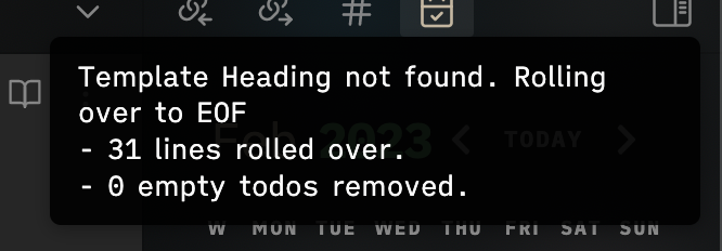 [FR] Limit rollover to a specific heading · Issue #68 · lumoe/obsidian ...