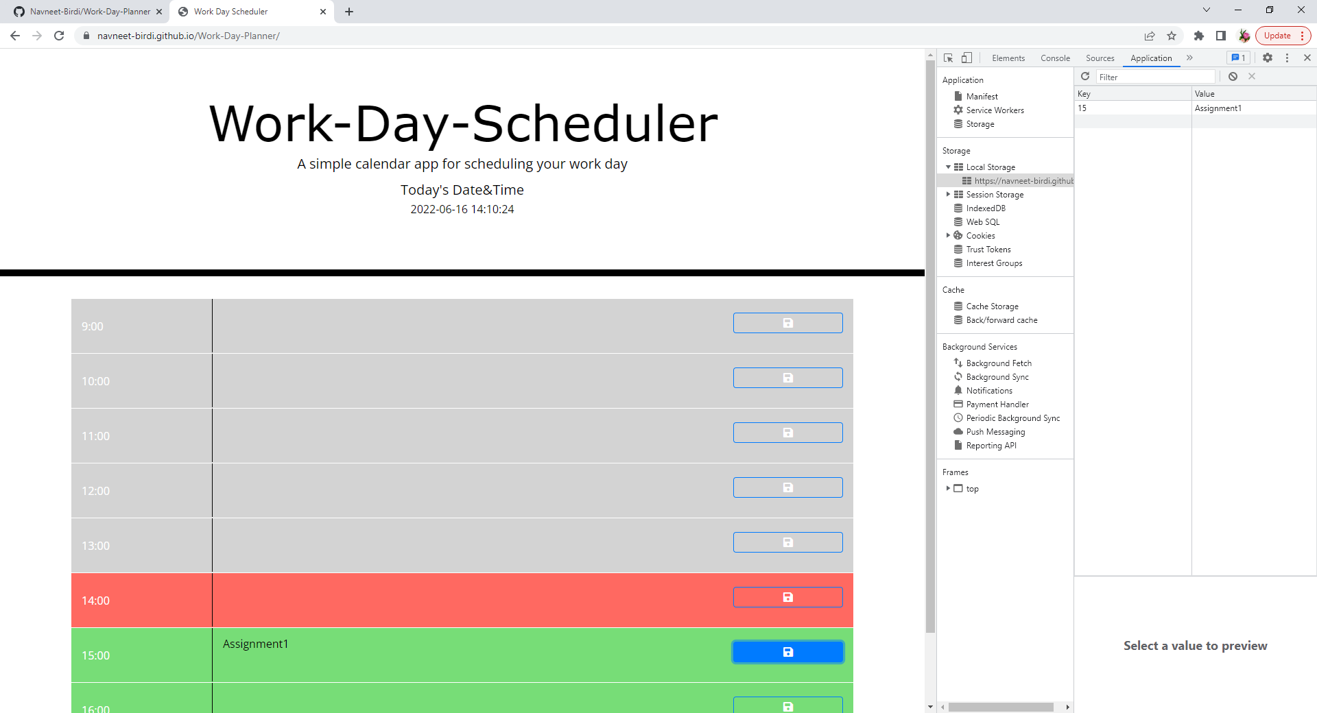 GitHub - Navneet-Birdi/Work-Day-Planner