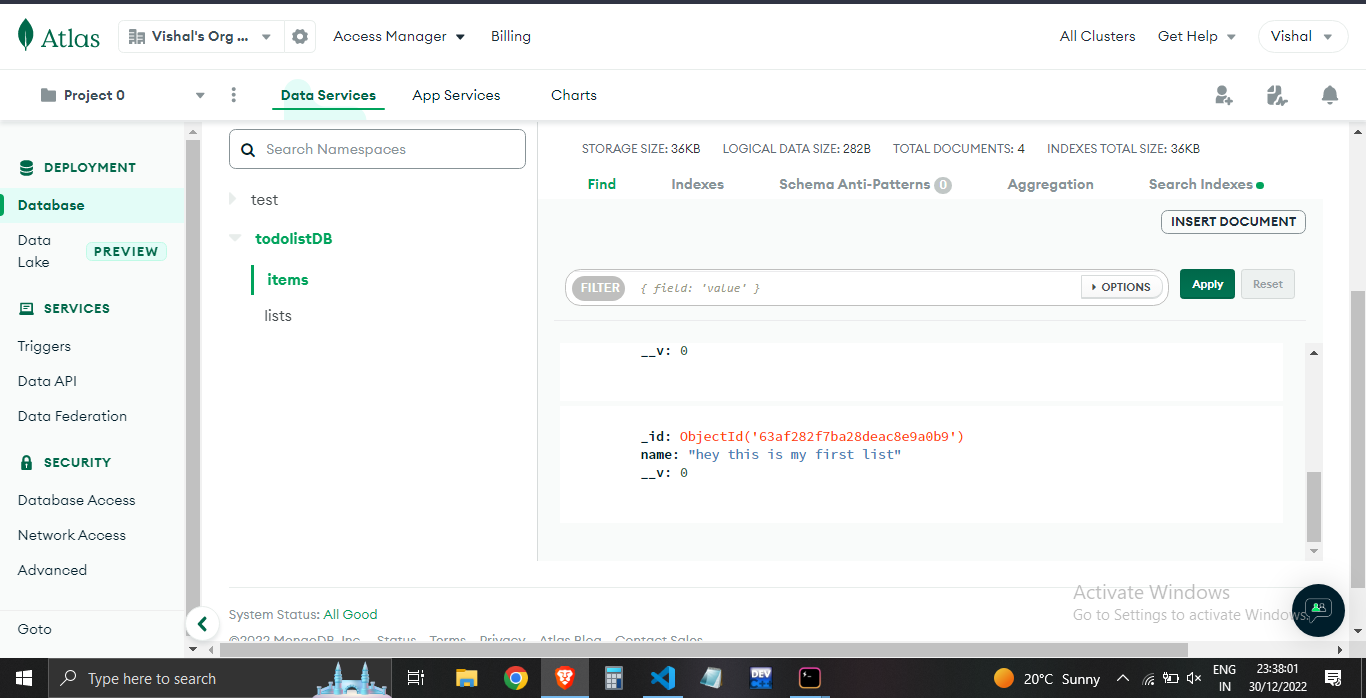 GitHub - vishalkashyap247/todolist-using-express-mongodb