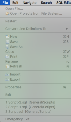 Every menu option grayed out · Issue #2025 · dbeaver/dbeaver · GitHub