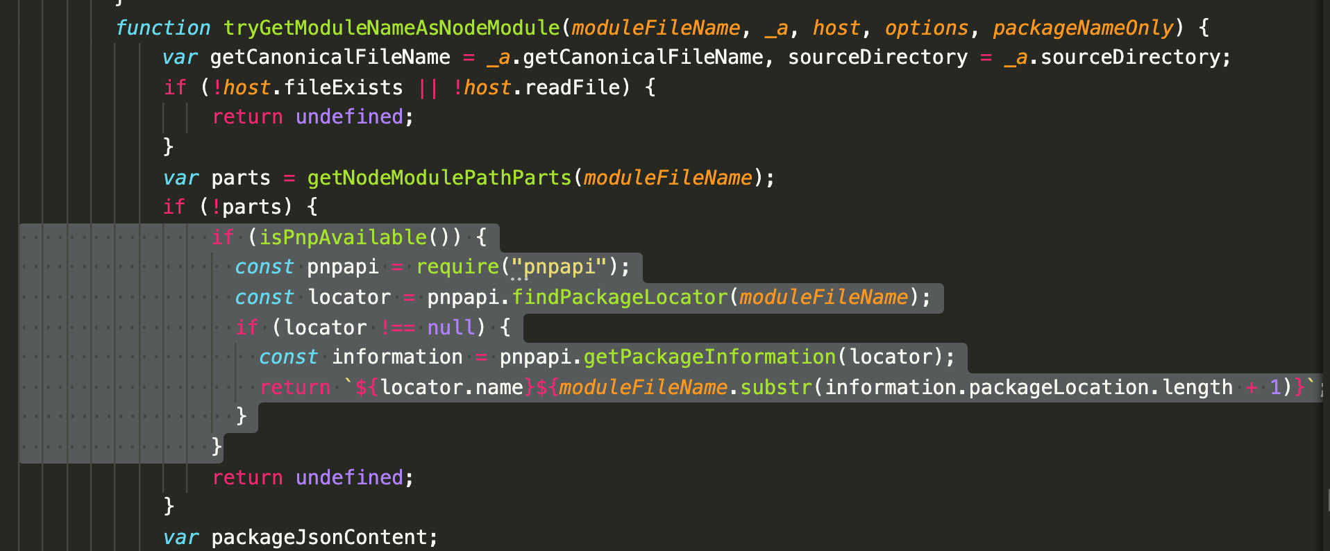 [Bug] yarnpkg/core definitions uses ../../yarnpkgfslib/sources