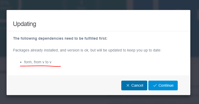 When updating, versions are not displayed. · Issue #1560 · getgrav/grav ...