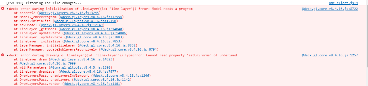 [BUG] deck.gl error with snowpack ^3.1 · Issue #3324 · FredKSchott ...