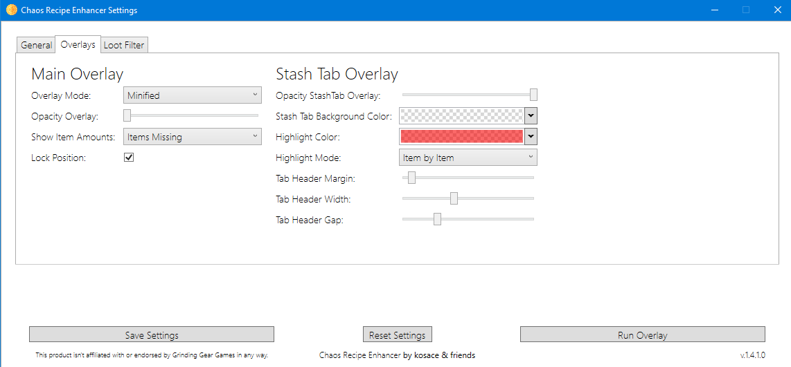 unexpected error · Issue #329 · ChaosRecipeEnhancer/ChaosRecipeEnhancer ...