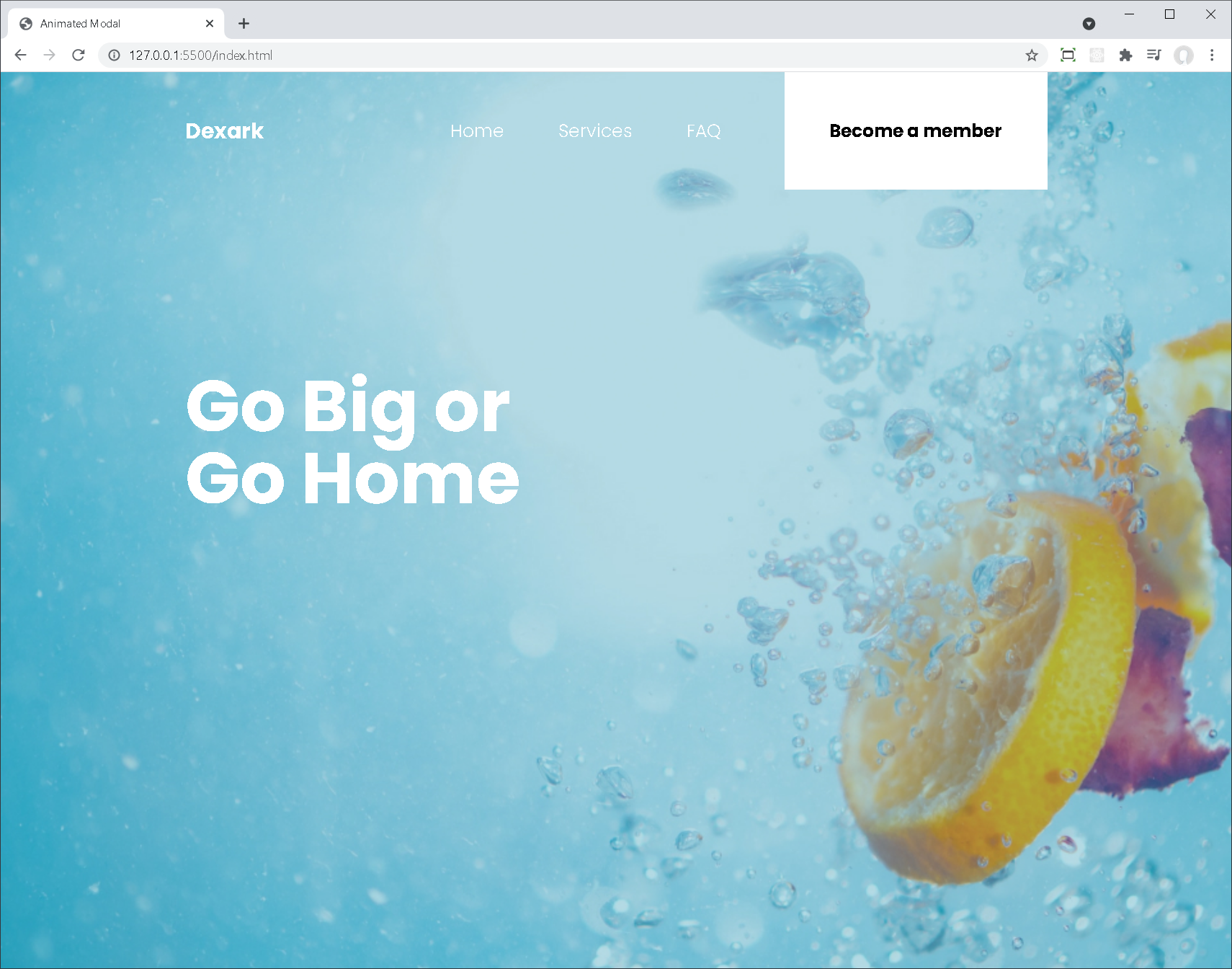 GitHub - darkins/animated-overlay: A fullscreen overlay built with HTML ...