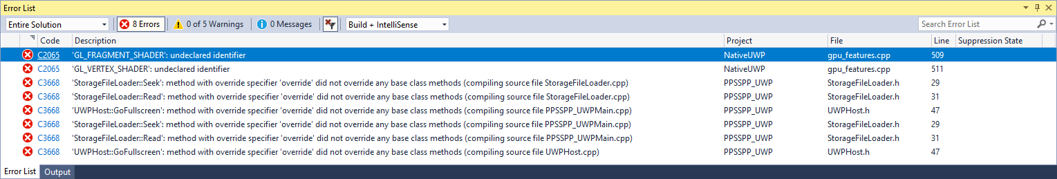 UWP don't compile on ARM · Issue #9575 · hrydgard/ppsspp · GitHub