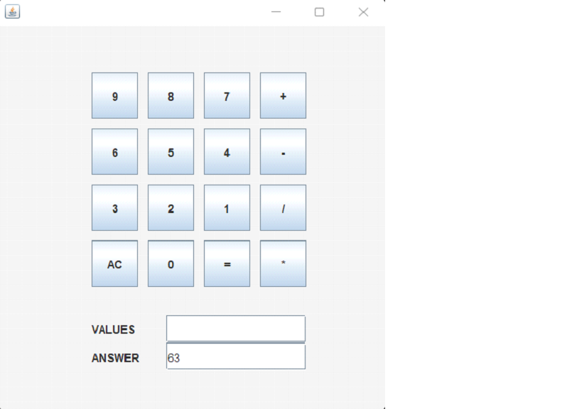 GitHub - ryanmathew02/Calculator: Calculator using Java API