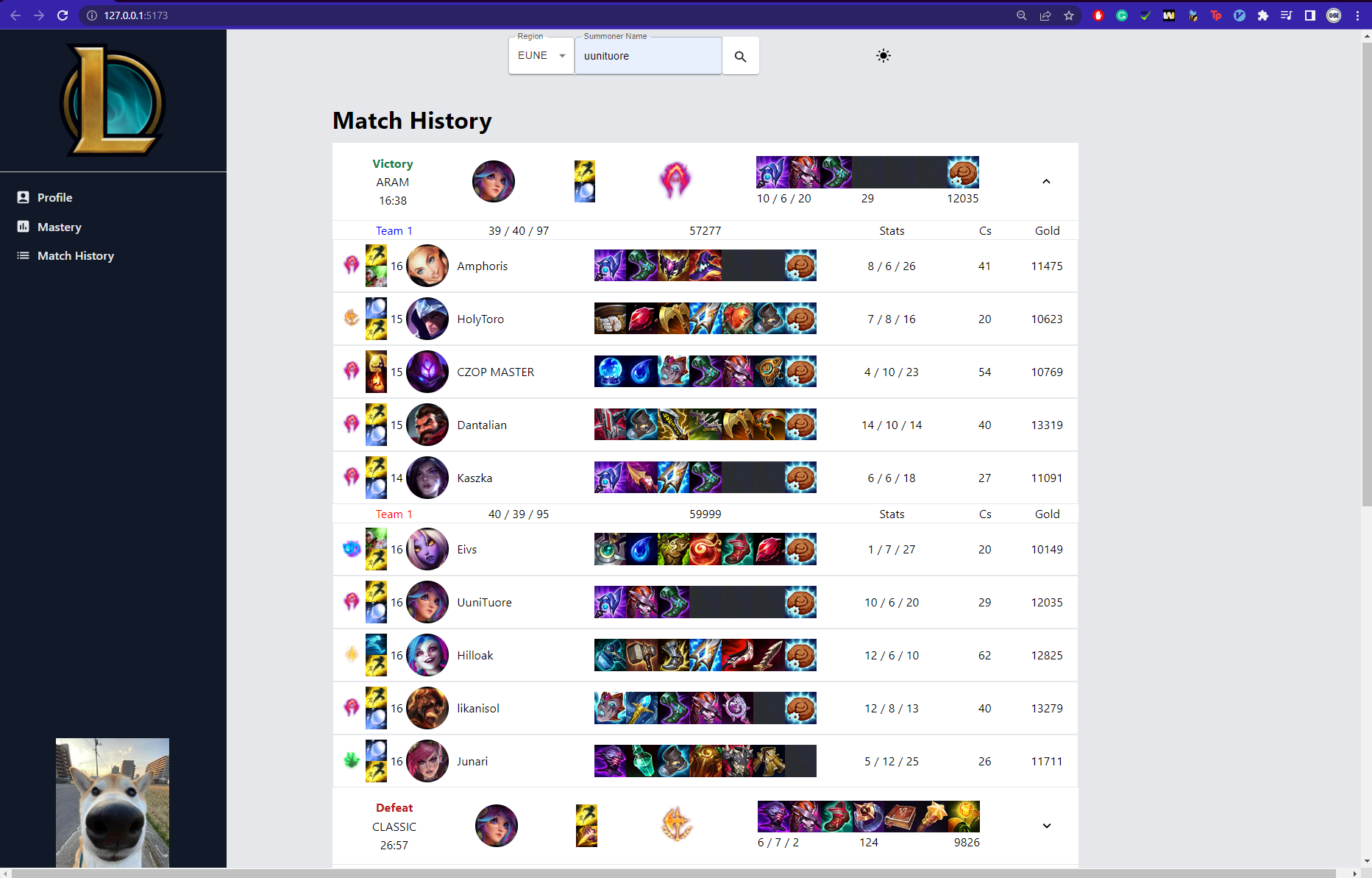 github - jennielees leagueoflegends-python: python api... GitHub - LaihOsc/LolProfileInfo: Simple profile viewer based on Riot ...