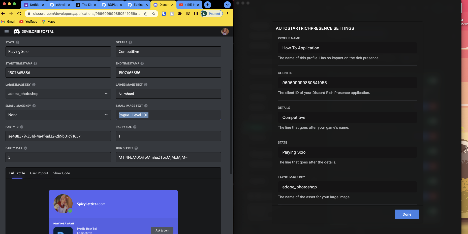 GitHub SpicyLettice/DiscordStatusGame Using discords Rich Presence