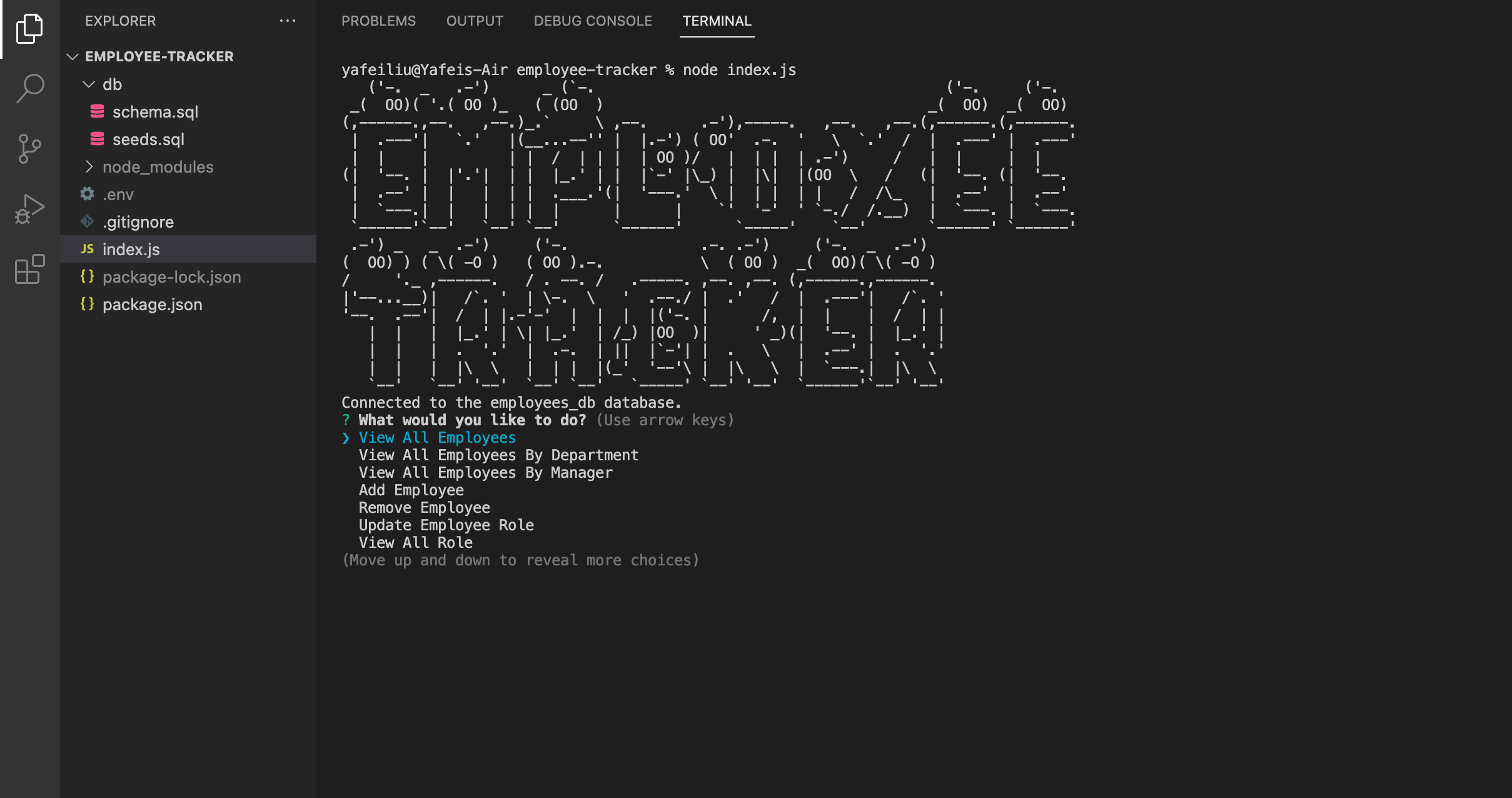 GitHub - lyf703331869/employee-tracker