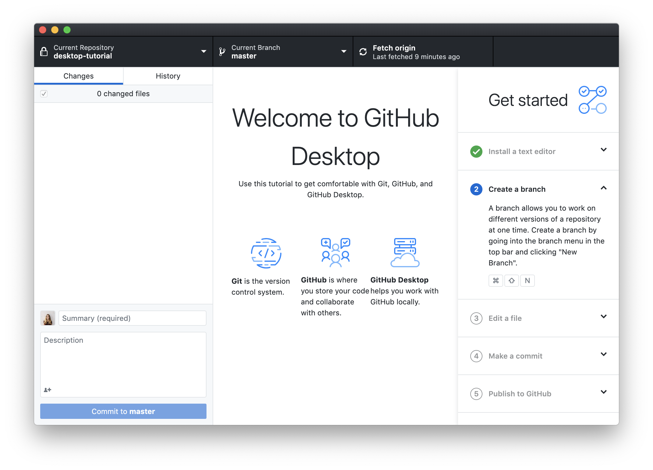 Onboarding blankstate responsive bugs · Issue #8352 · desktop/desktop ...