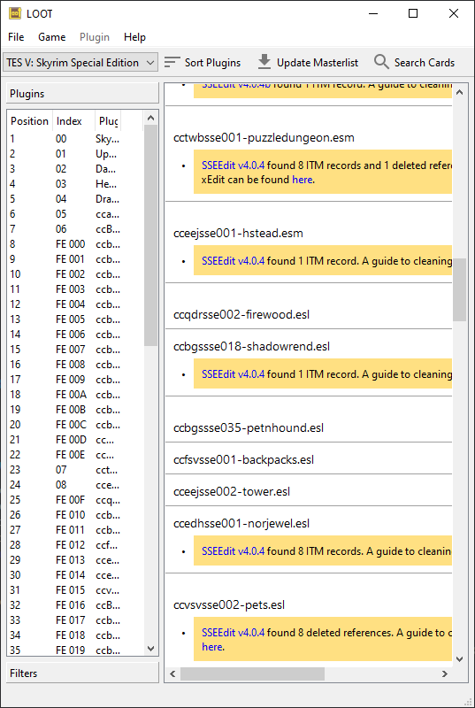 Empty space above plugin name · Issue #1783 · loot/loot · GitHub