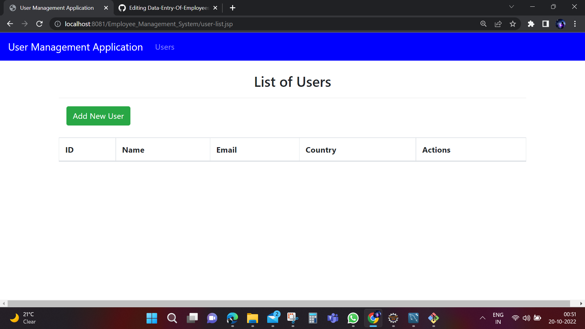 GitHub - 30508karan/Data-Entry-Of-Employees: This Project contains the ...