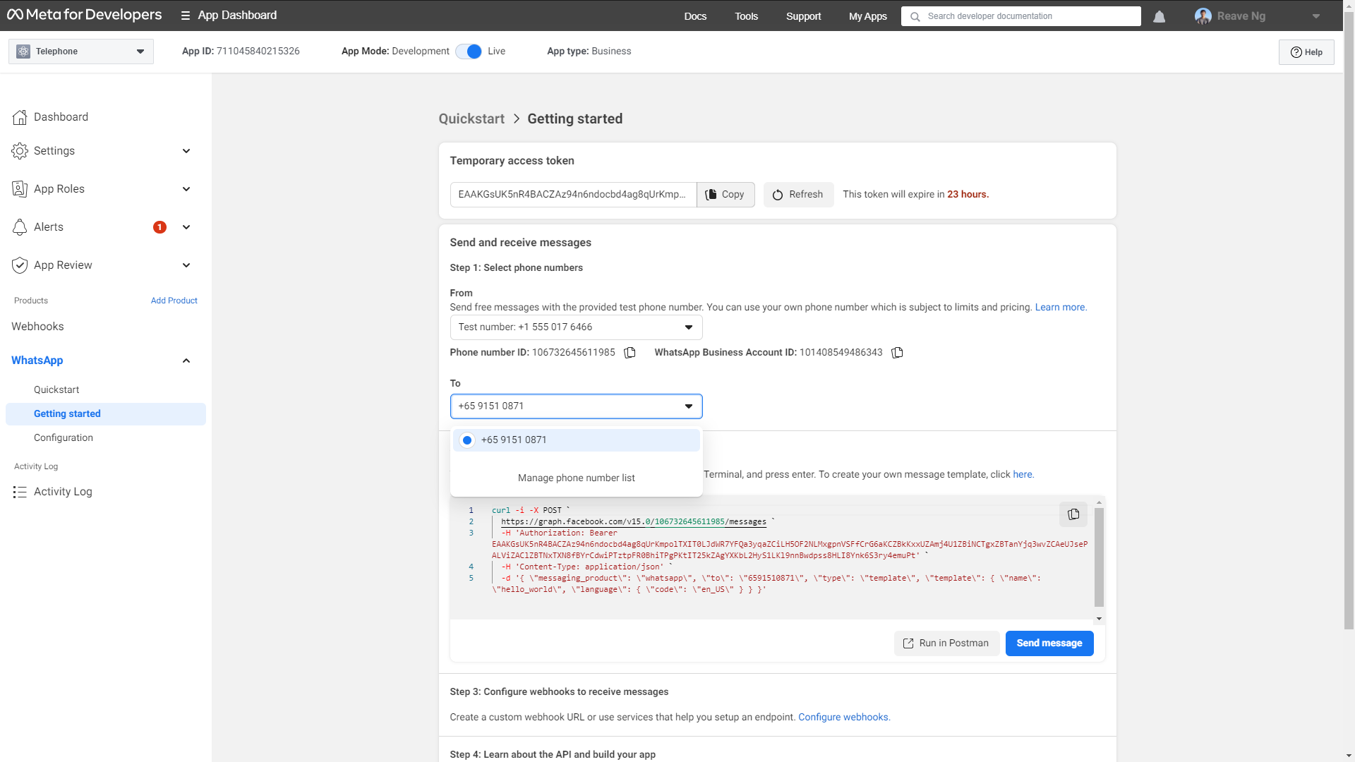 GitHub - ReaveNg/whatsapp: To be able send messages to whatsapp