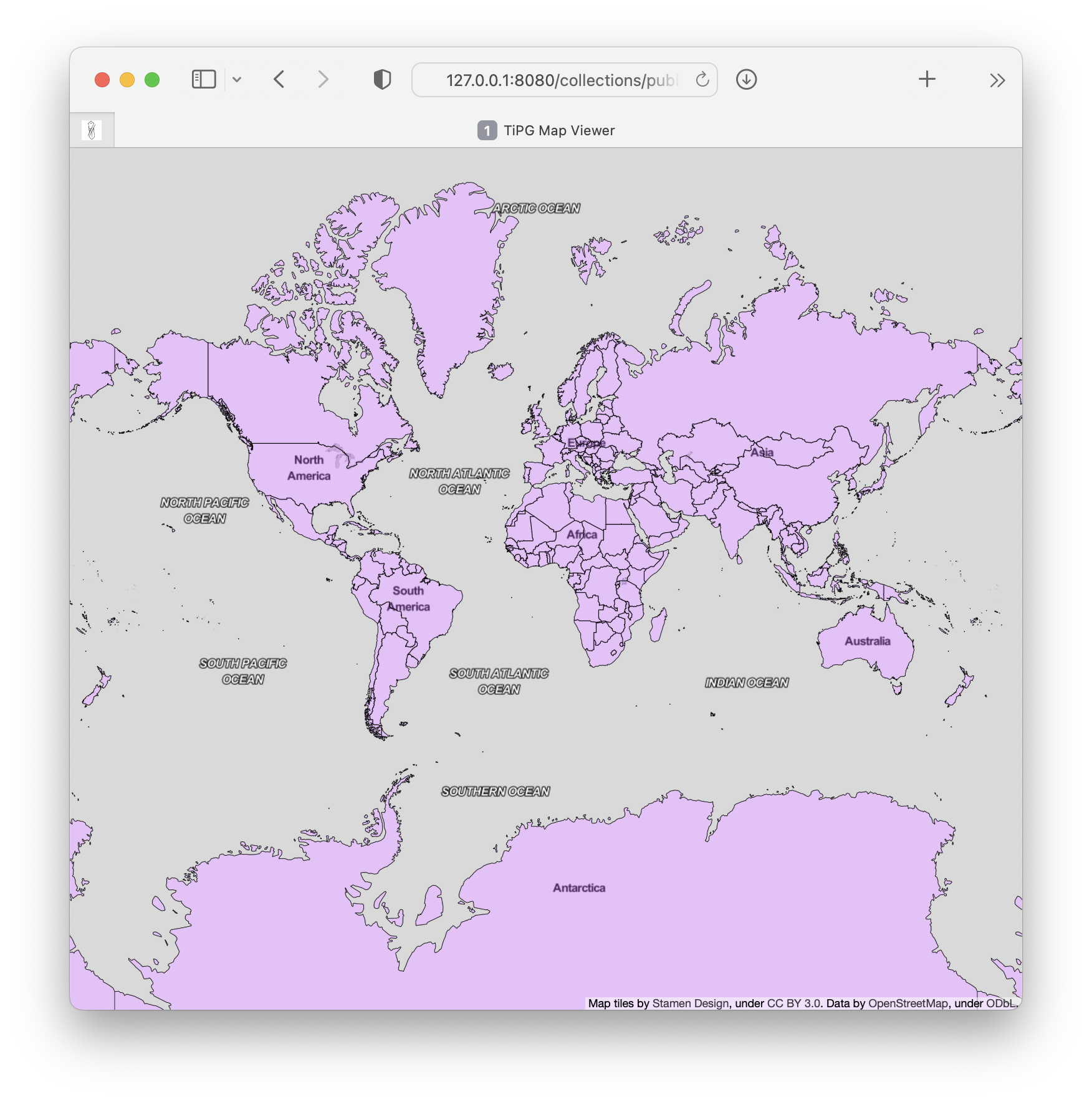 Github mdsmith scottlogic tipg test