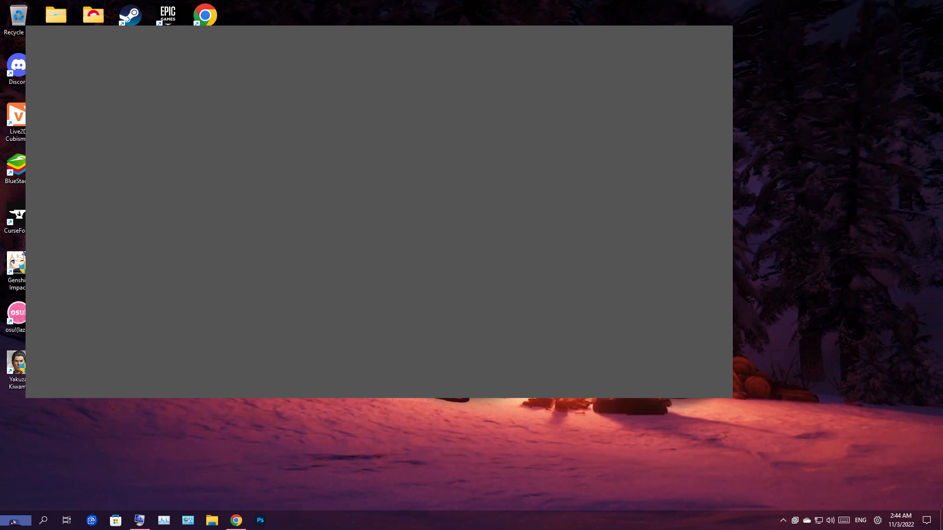 Random Gray Box Overlays Desktop · Issue 167 · MicaForEveryone