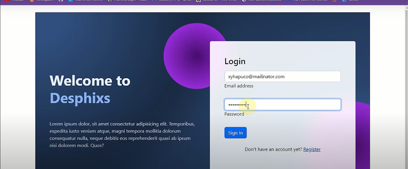 GitHub - proffessor29/login-logout-flow: its project have three pages ...