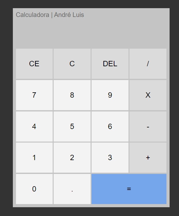 GitHub - AndreJr312/Calculadora_JS: Calculadora em JS para estudar a ...