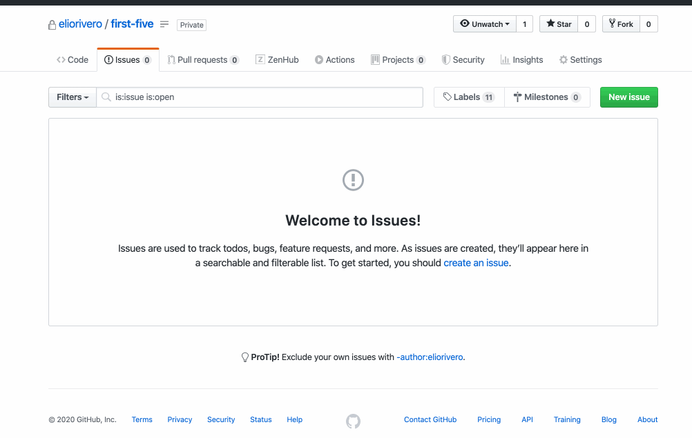 GitHub - eliorivero/first-five: Speed up the creation of GitHub issues ...