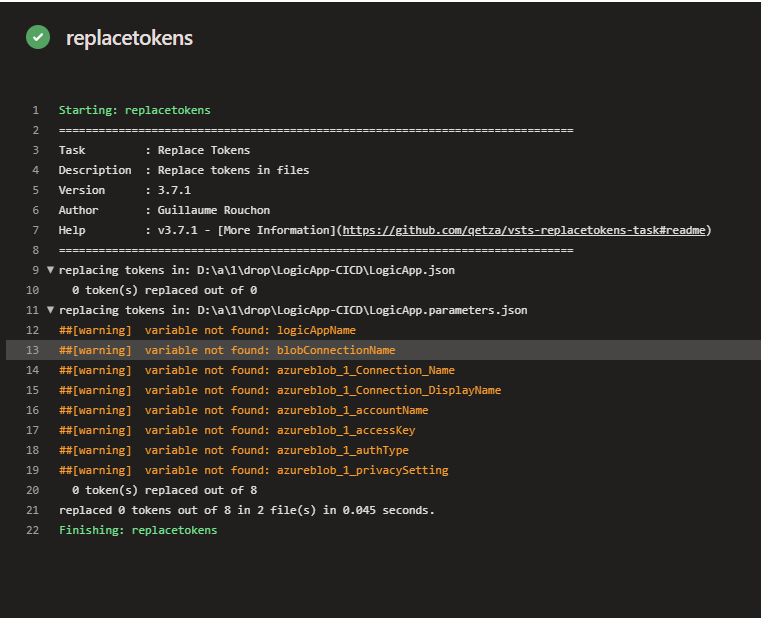 How to use this task with YAML pipeline where I have a variable