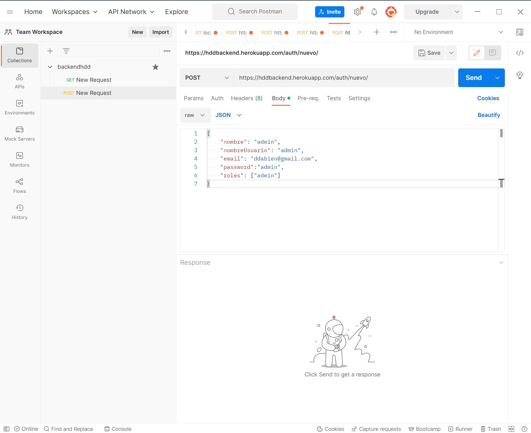 GitHub - ddabien/backend: Repositorio Back End