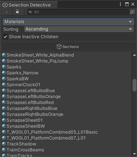 GitHub - BedtimeDigitalGames/Unity-Selection-Detective: View and select ...