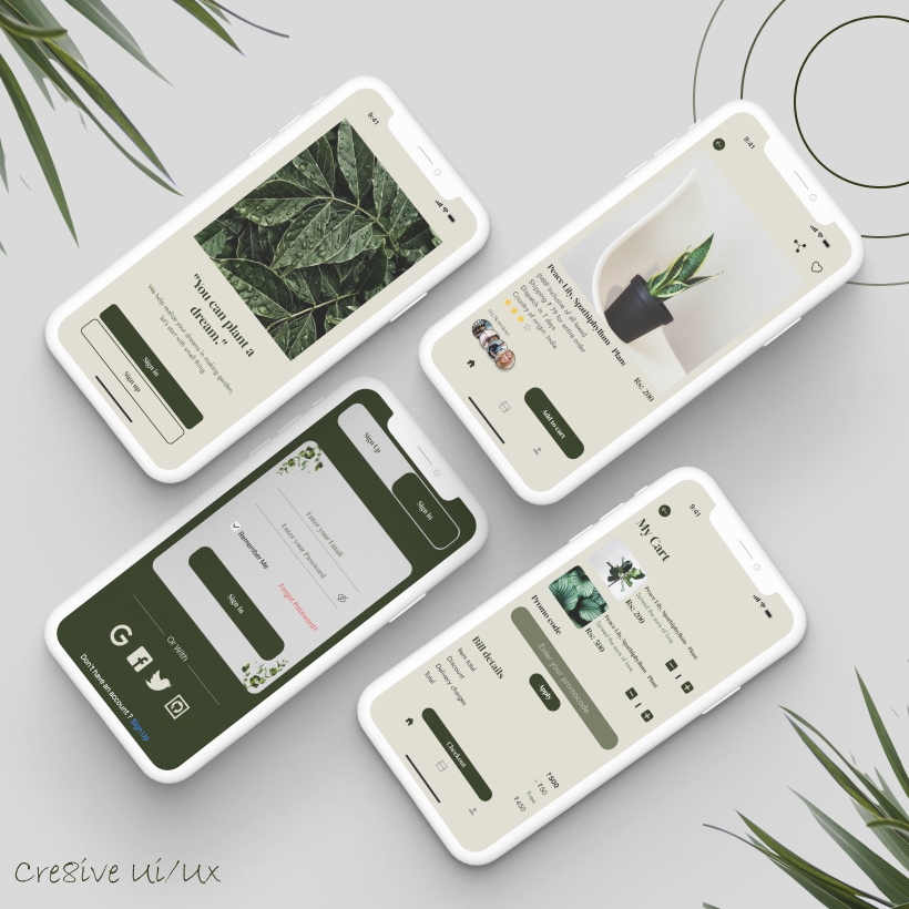 GitHub - vivekjha111/Plant-Shop: UI/UX design of Modern Plant shopping ...