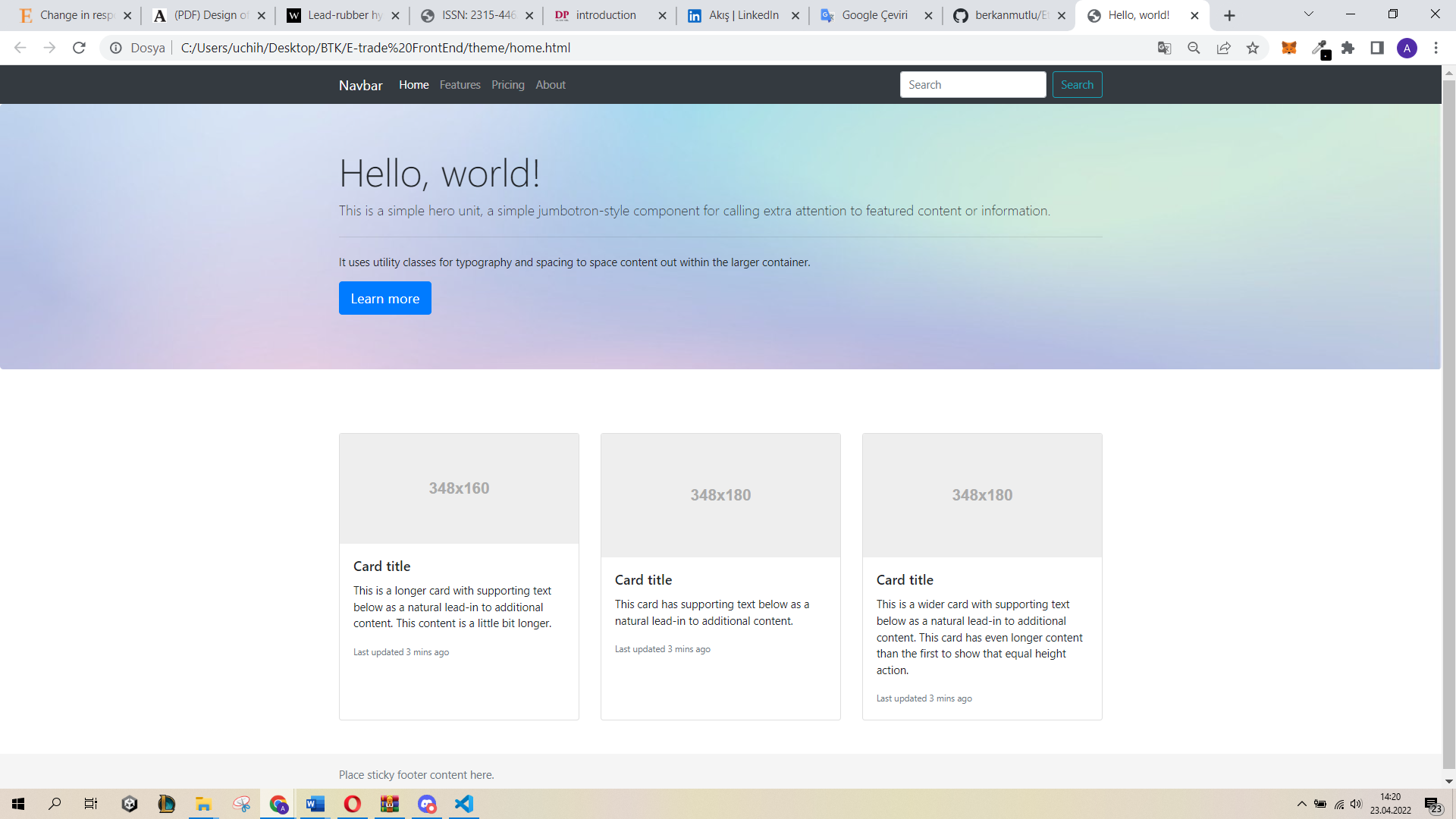 GitHub - berkanmutlu/EtradeFrontEndDesign: My React Practices
