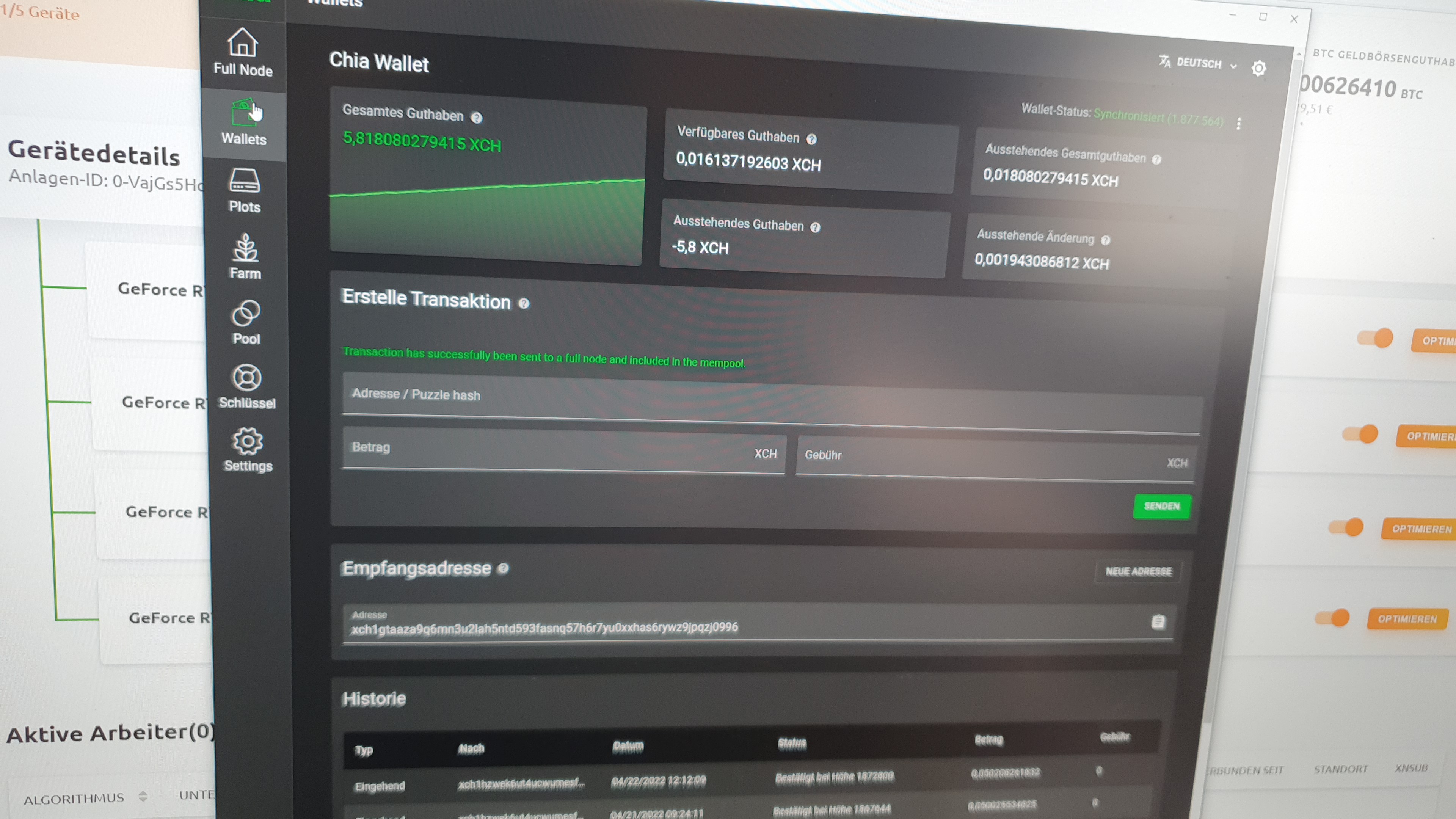 Chias not send · Issue #11285 · Chia-Network/chia-blockchain · GitHub