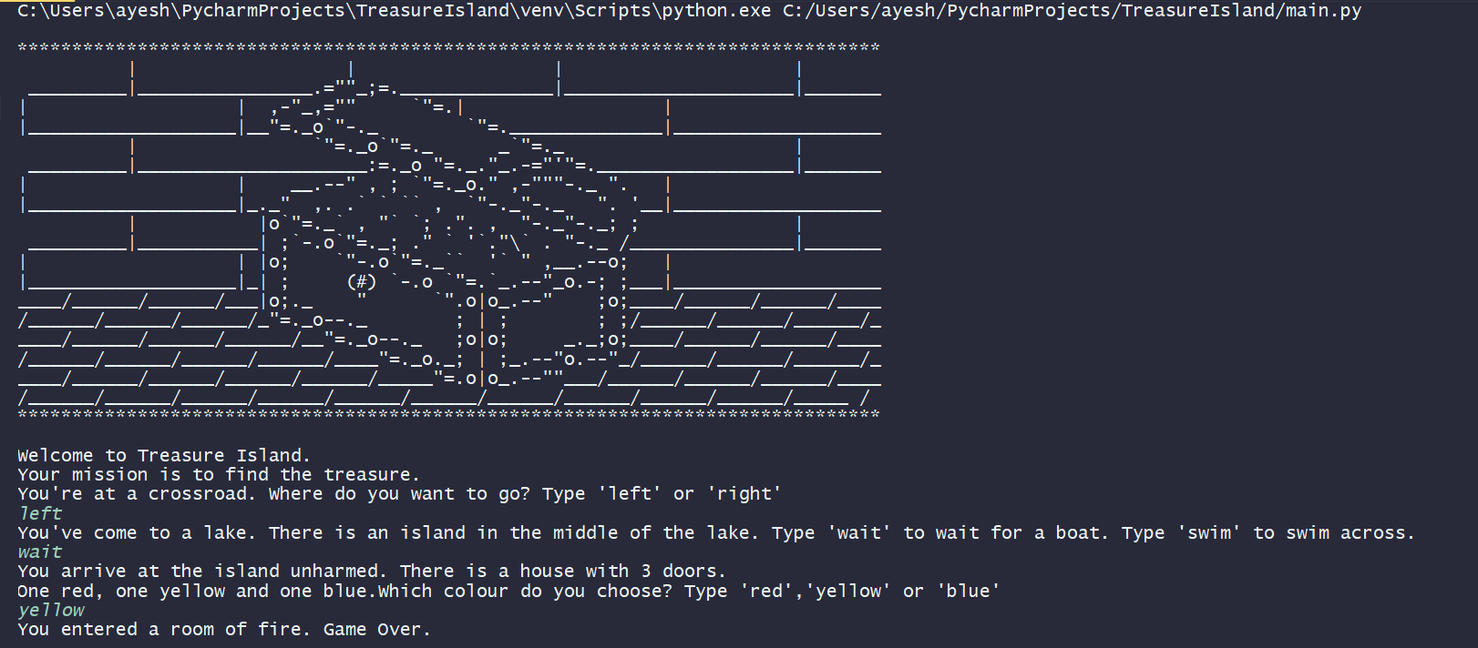 GitHub - ayeshaali02/Treasure_Island: Play this cute game and find the ...