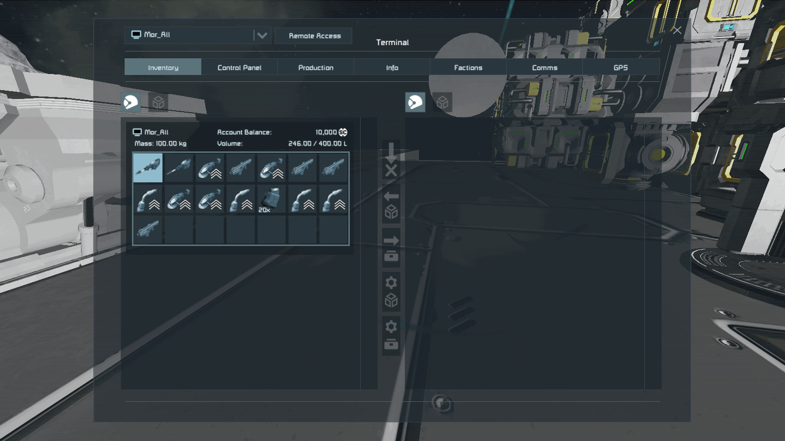 Duplicate objects stored in containers when deconstruct a block