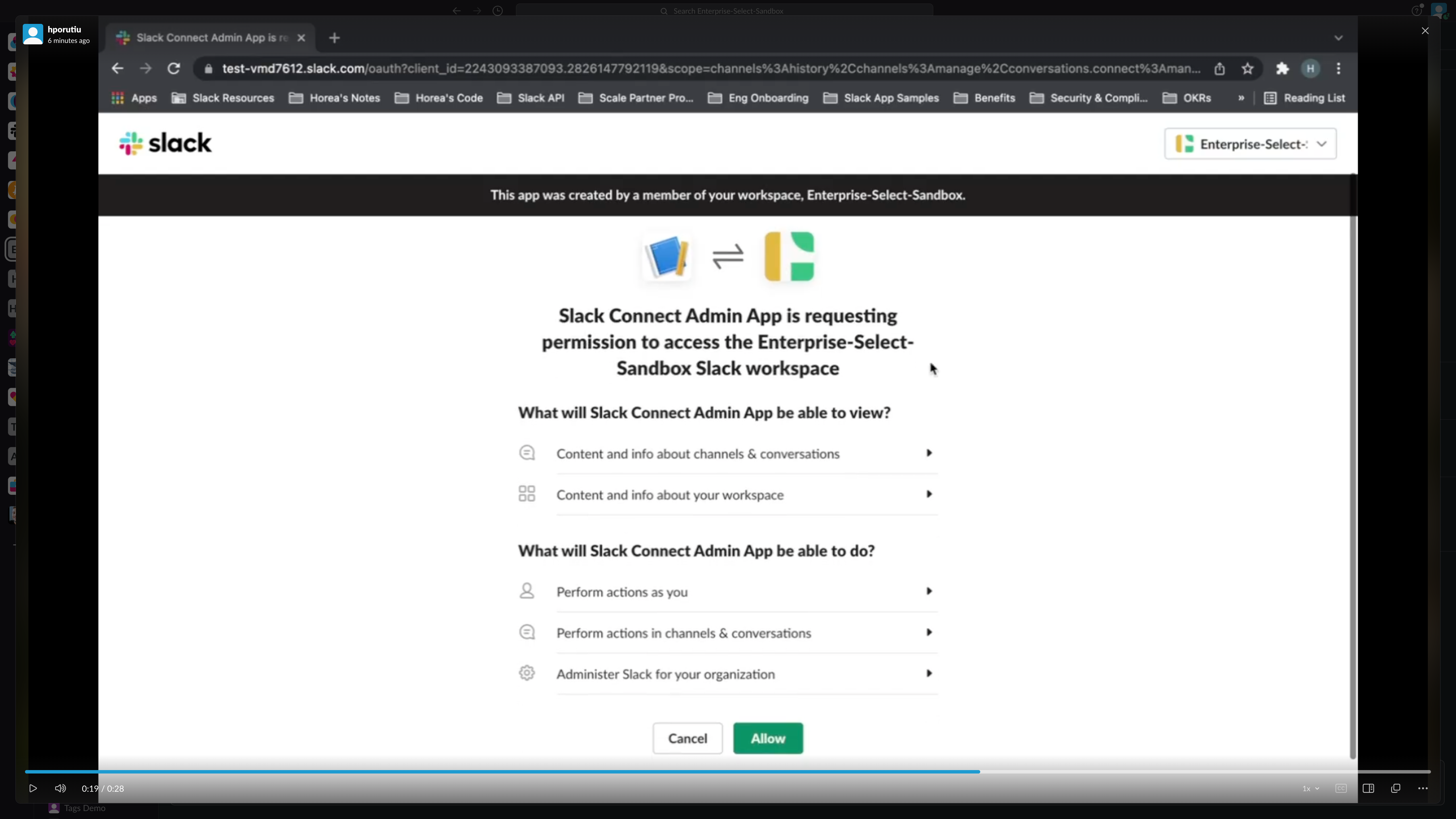 Install App via OAuth