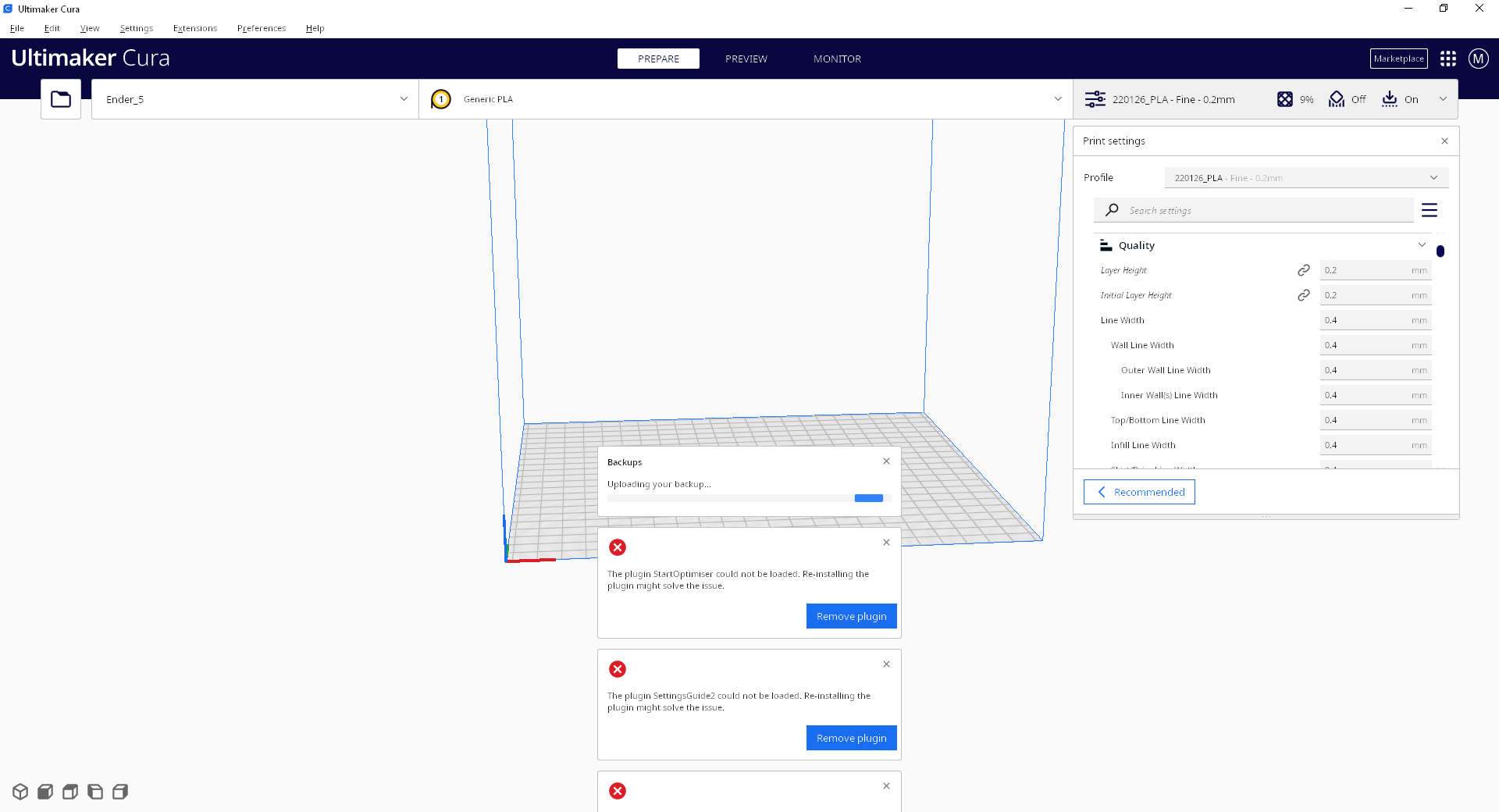 Plugins missing · Issue #11932 · Ultimaker/Cura · GitHub