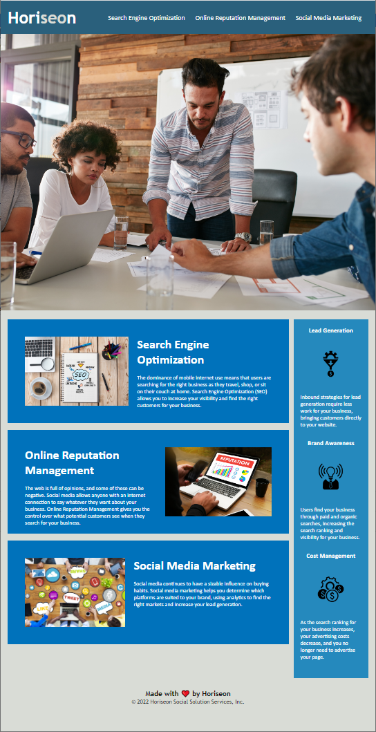 GitHub - JonHarrison/horiseon-website-refactor: Horiseon marketing ...