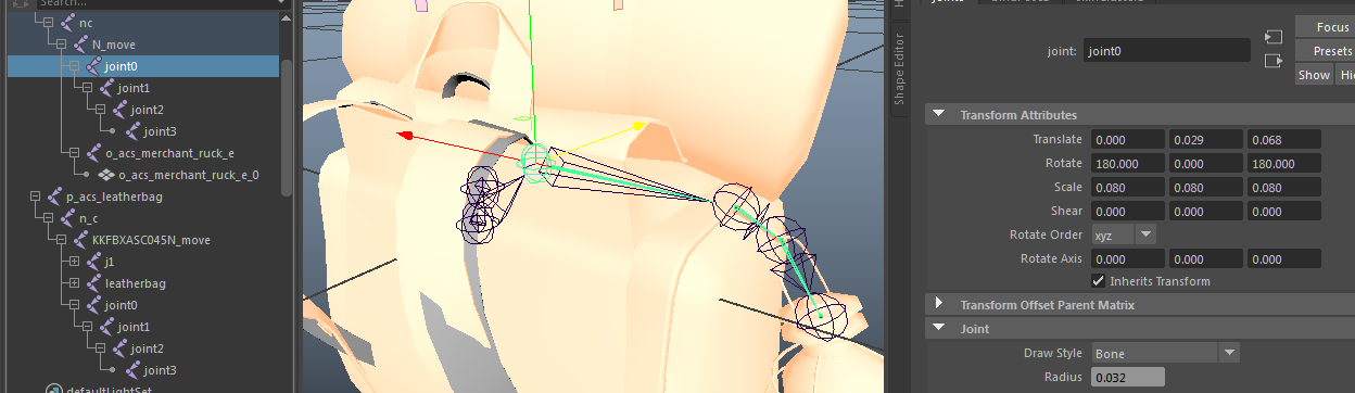 Porting a Skinned Mesh - 03