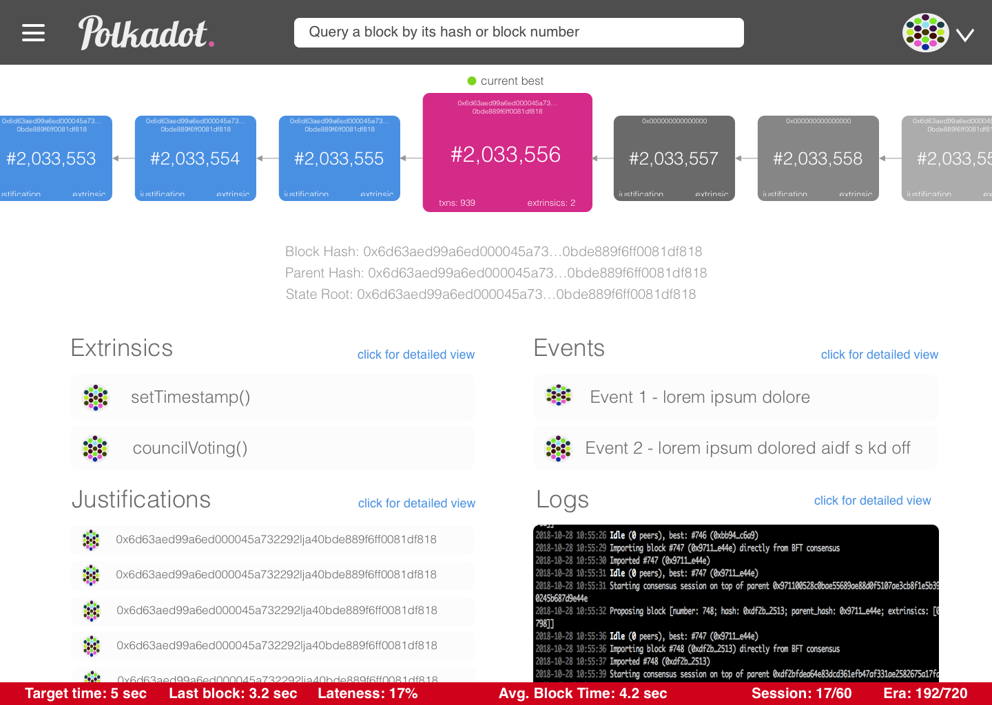block explorer